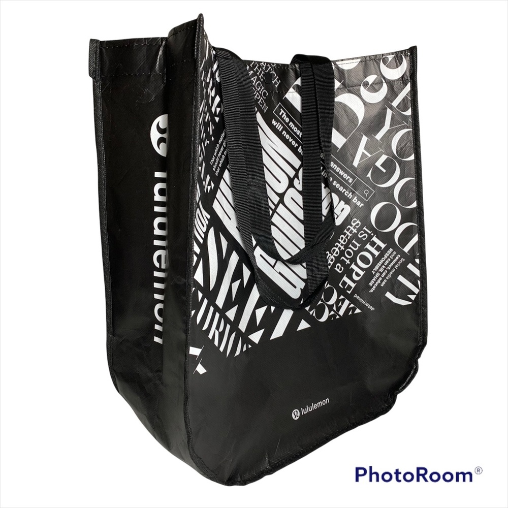 New Lululemon reusable shopping totes bag - large